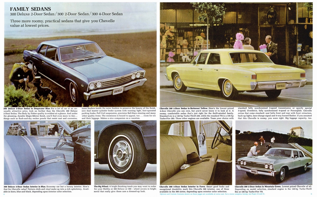 1967 Chev Chevelle Brochure Page 8